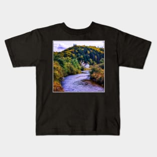 House on Margaree River Kids T-Shirt